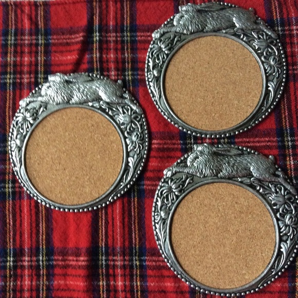 Vintage: Arthurs Court Rabbit {Hare} Coasters 6 - Picture 2 of 13